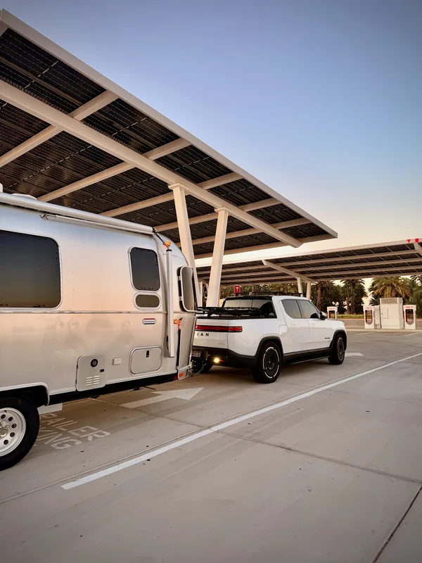 23′ Airstream International at Dateland, AZ, May 2026