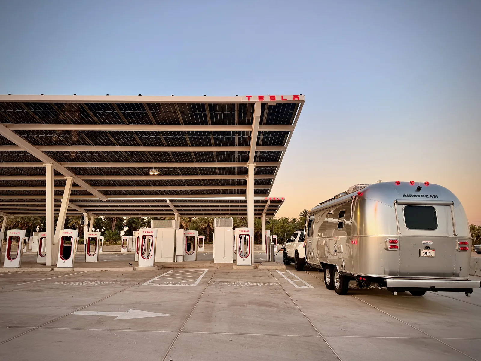 23′ Airstream International at Dateland, AZ, May 2026