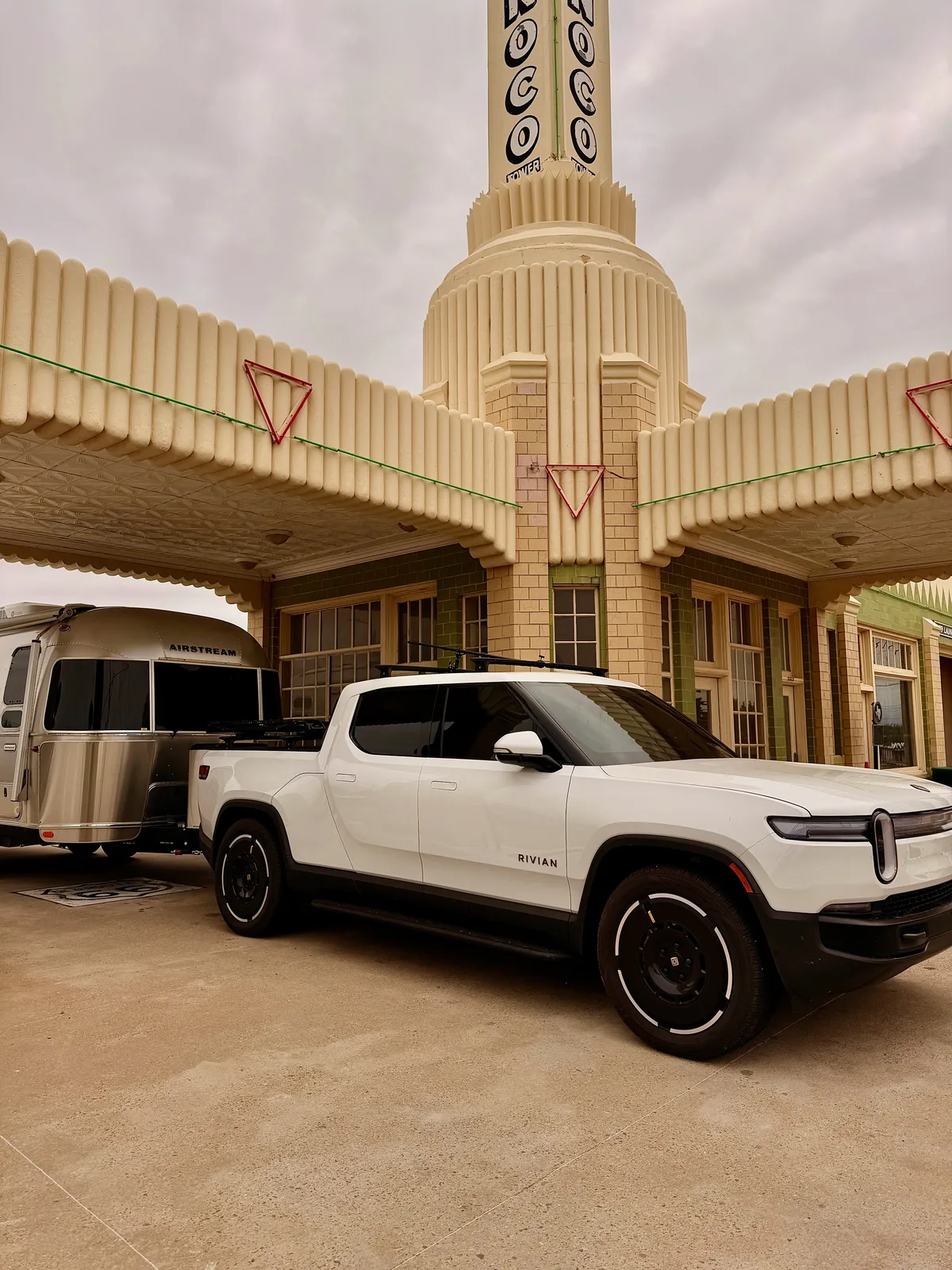 23′ Airstream International at Shamrock, TX, May 2026