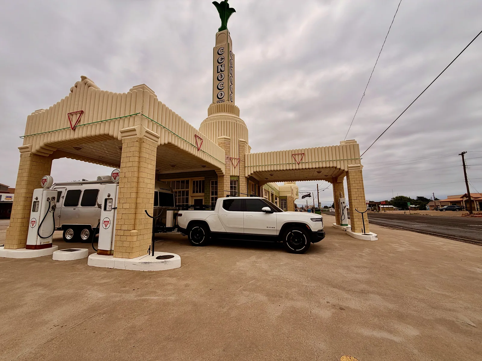 23′ Airstream International at Shamrock, TX, May 2026