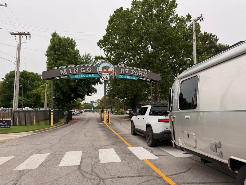 Mingo RV Park campground in Tulsa, OK