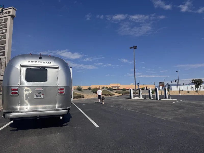 23′ Airstream International at San Bernardino, CA, September 2025