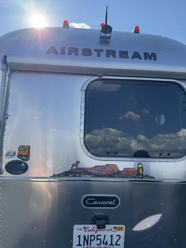 20′ Airstream Caravel at Kingman, AZ, September 2024