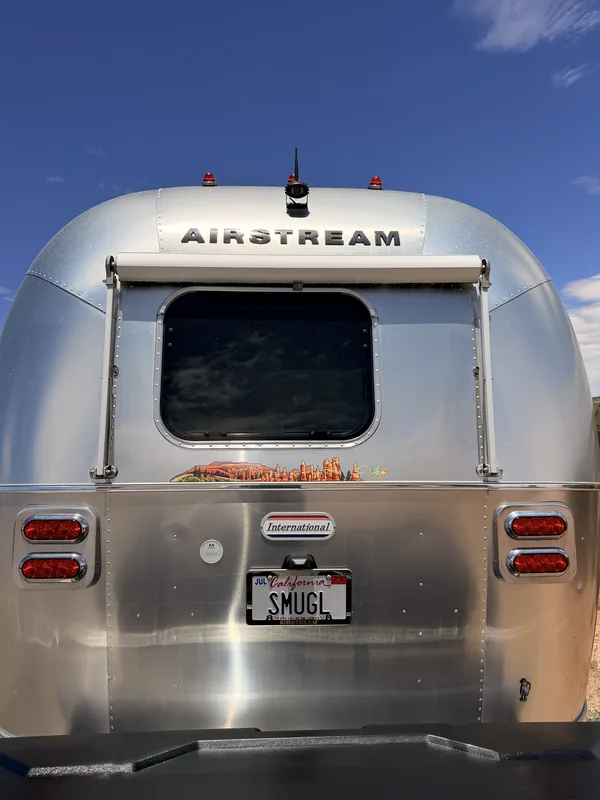 23′ Airstream International at San Juan County, UT, June 2026