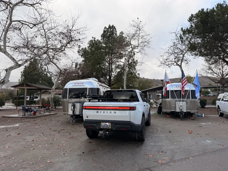 20′ Airstream Caravel at Santee, CA, February 2025