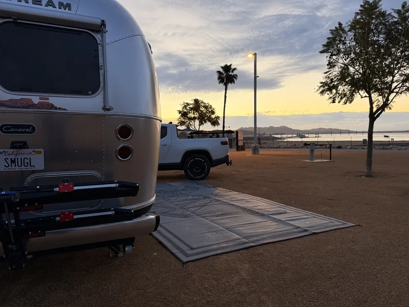 20′ Airstream Caravel at Lake Elsinore, CA, March 2025