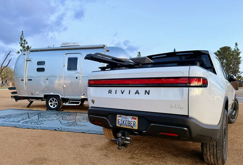 20′ Airstream Caravel at Lake Elsinore, CA, March 2025