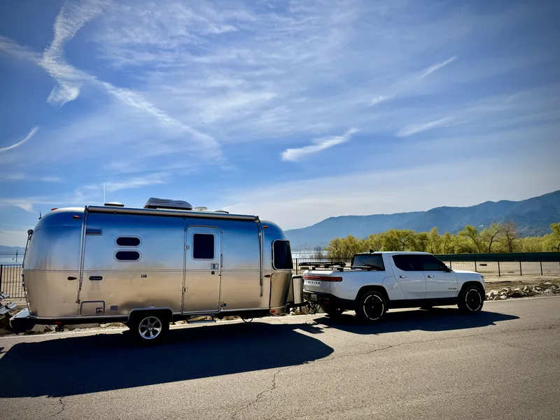 20′ Airstream Caravel at Lake Elsinore, CA, March 2025