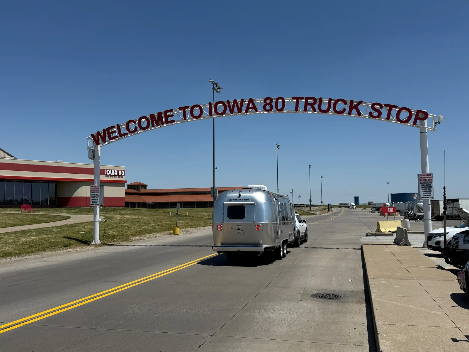 23′ Airstream International at Walcott, IA, June 2026