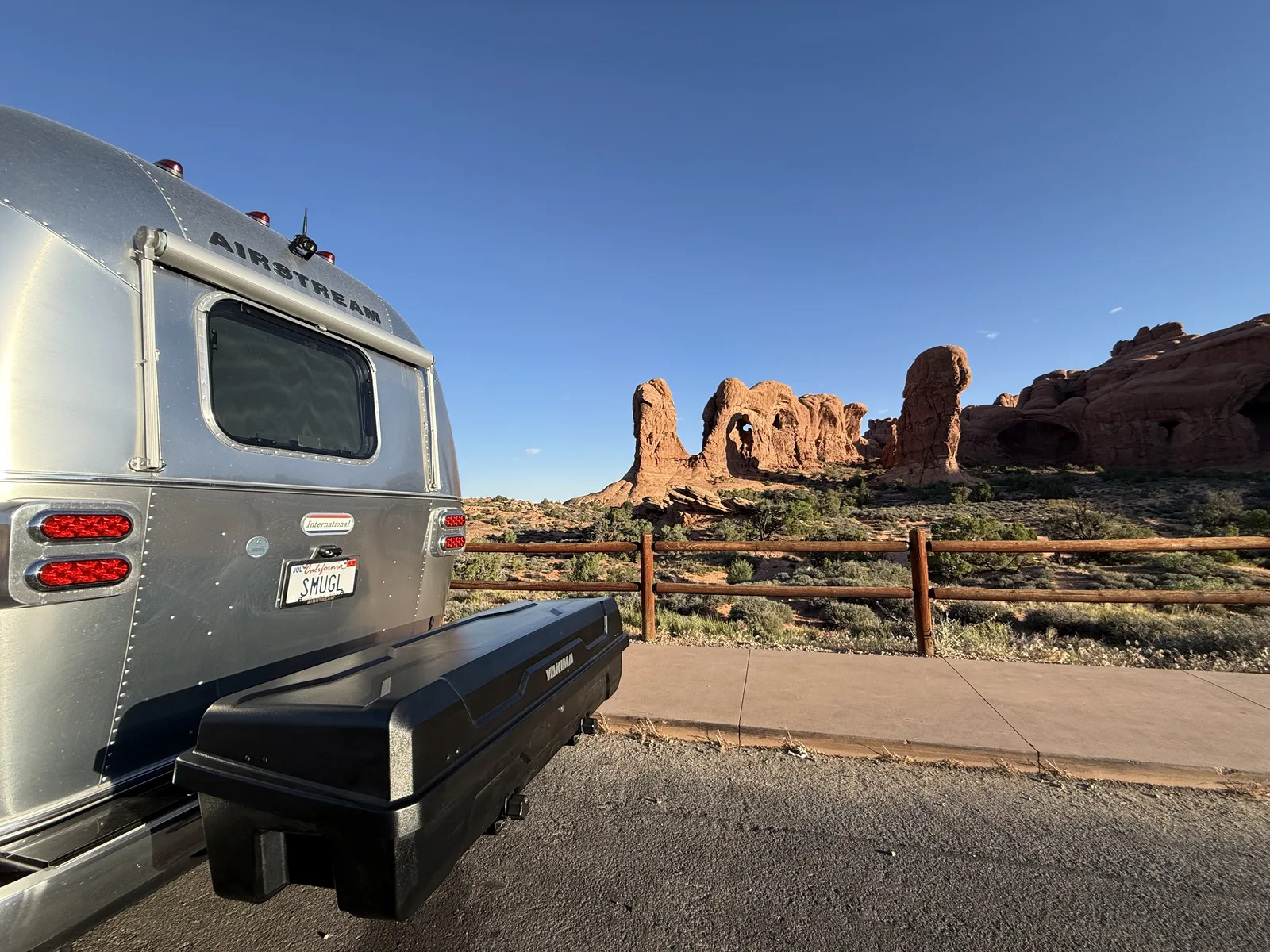 23′ Airstream International at Grand County, UT, June 2026