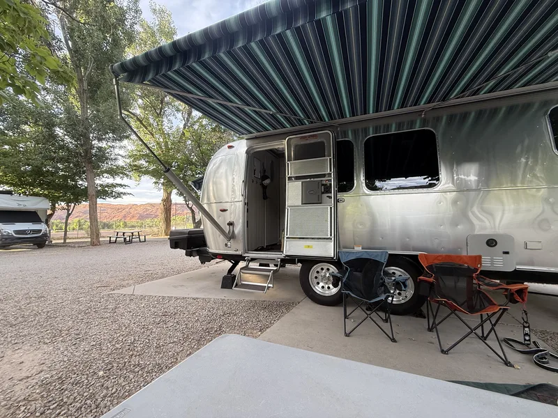 23′ Airstream International at Moab, UT, June 2026