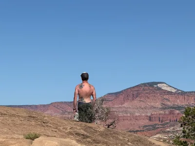Day 28: Chimney Rock + petroglyphs, then the back road to Bryce