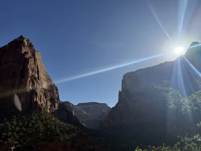 Day 30: Emerald Pools at dawn, the gorge run to Las Vegas by two