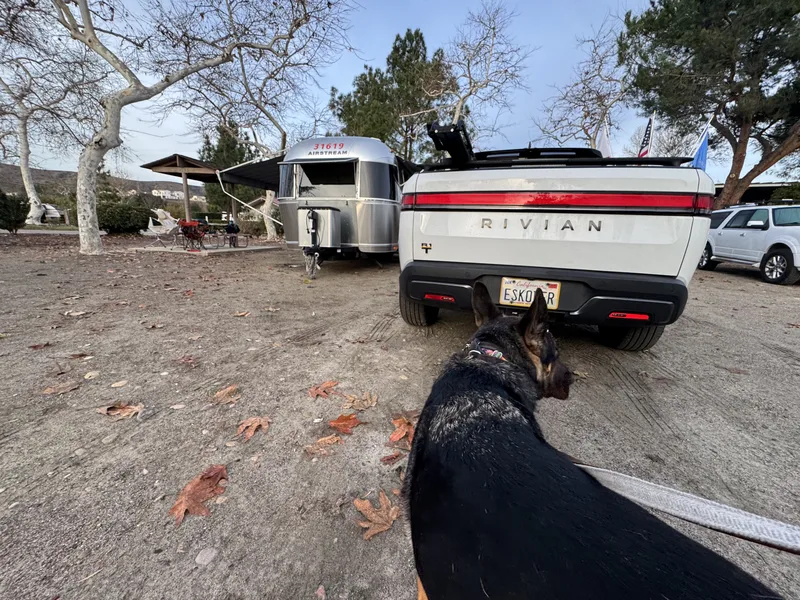 20′ Airstream Caravel at Santee, CA, February 2025