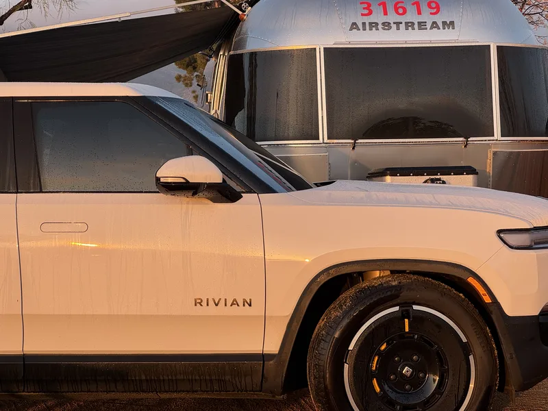 20′ Airstream Caravel at Lake Elsinore, CA, March 2025