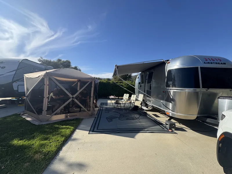 20′ Airstream Caravel at Pala, CA, April 2025
