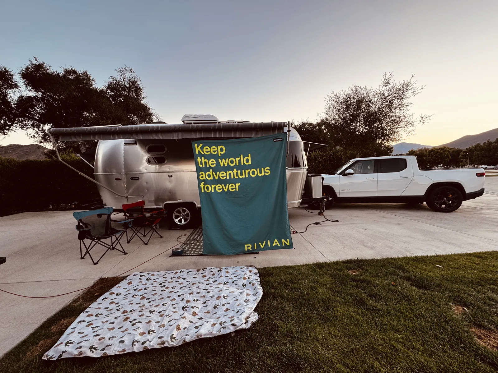 20′ Airstream Caravel at Pala, CA, November 2024