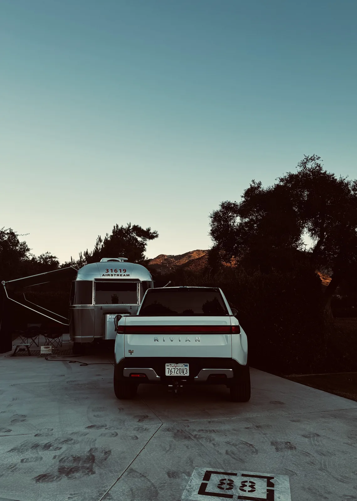 20′ Airstream Caravel at Pala, CA, November 2024