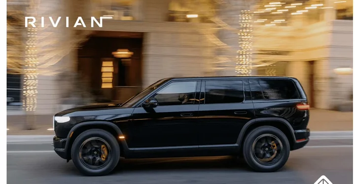Rivian email "Get ready to drive" for our scheduled R2 demo drive
